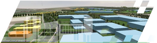 Parc d'activités et d'innovations certifié ISO 14001 à 6 minutes de la gare TGV de Belfort-Montbéliard